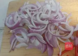 Illustration of how to make fried onions with Ba Ba Zhao 4