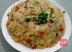 Illustration of how to make flavored mashed potatoes 4