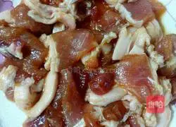 Illustration of how to make cauliflower fried meat 2