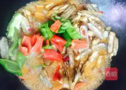 Double peppers Illustration of how to make razor clams 6