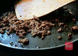 Illustration of how to make spaghetti with meat sauce 4