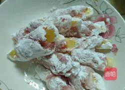 Sweet and sour pork ribs and potatoes Illustration of how to make the version 2