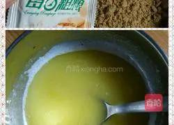 Illustration of how to make cocoa mousse cake 1