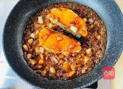 Illustration of how to make teriyaki salmon 9