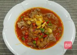 Illustration of how to make fat beef rolls in sour soup 8