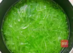 Illustration of how to make fried radish balls 8