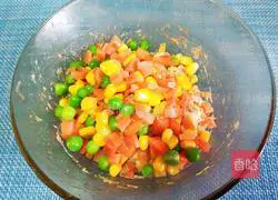 Colorful Meatball Recipe Illustration 6