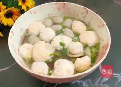 Illustration of homemade shrimp balls 12