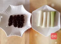 Illustration of how to make sea cucumber fried with green onion 1