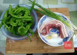 Hunan style stir-fried pork belly recipe 1