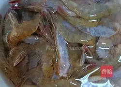 Plain garlic Illustration of how to make back shrimp 1