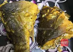 Home version roasted Illustration of how to cook fish 10