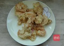 Soft Illustration of how to make fried shrimps 11