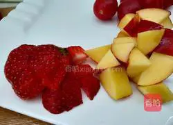 Illustration of how to make fruit salad 2