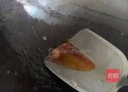 Illustration of how to make honey-drawn yam 10