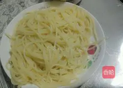 Illustration of how to make black pepper sauce pasta 3