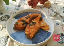 Illustration of how to make herring stuffed with tomatoes 8