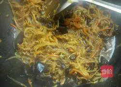 Illustration of the fish-flavored shredded pork without chili version 11