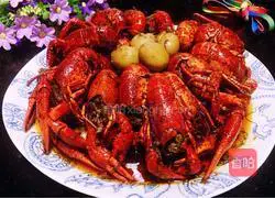 Illustration of how to make spicy crayfish with shrimp and eggs 14