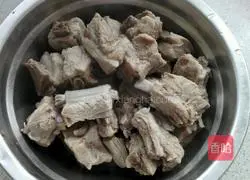 Illustration of how to make sweet and sour spareribs with honey sauce 2