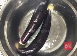Illustration of how to make garlic, eggplant and pickles 1