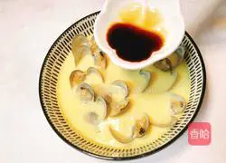 Illustration of how to make steamed clam eggs 18