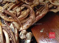 Cumin squid tentacles recipe 9