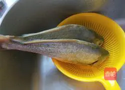 Illustration of braised yellow croaker for the Lantern Festival on the 15th day of the first lunar month 2