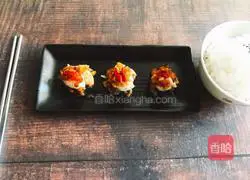 Illustration of how to make garlic steamed shrimp 8