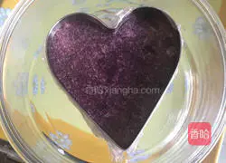 Illustration of how to make simple heart-shaped mousse (for 1 person) 6