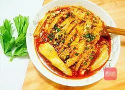 Sichuan flavor stick Illustration of how to make stick chicken 7