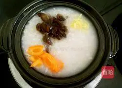 Illustration of how to make seafood scallop oatmeal porridge 5