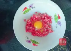 Illustration of how to make Nanjian meatballs 2