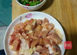 Illustration of how to make spicy chicken (home cooking) 4