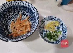 Illustration of how to make fried shredded radish with dried shrimp 2