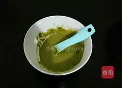 Camouflage Cream Cake Roll Recipe Illustration 8