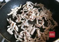 Illustration of how to make fish-flavored shredded pork during the Lantern Festival on the 15th day of the first lunar month 7