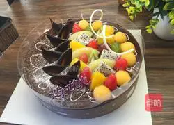 Illustration of how to make 8-inch chocolate mousse 10