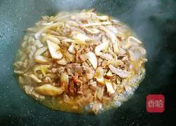  Illustration of how to make fried pork loin with mushroom slices 13