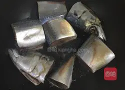 Illustration of braised mackerel 4