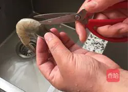 Illustration of braised shrimps in oil 2