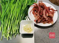 Chive-flavored octopus Illustration of how to do it 1