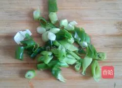 Illustration of how to make stir-fried vermicelli with spinach and eggs 5