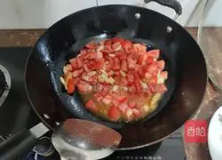 Illustration of how to make tomato squid slices 6