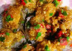 Illustration of how to make garlic abalone 10