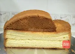 Illustration of how to make car cream cake 4