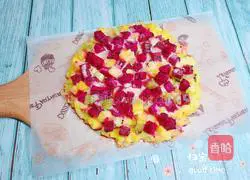 Illustration of how to make steamed buns and fruit pizza 13