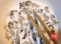 Illustration of how to make delicious pan-fried oysters 2