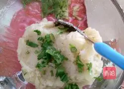 Illustration of how to make coriander mashed potatoes 6