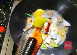 Illustration of braised pomfret 8